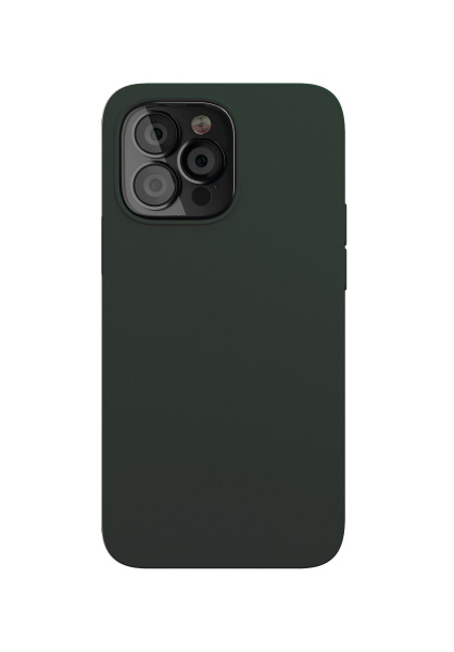 Накладка силикон VLP Silicone Case with MagSafe для iPhone 13 Pro Dark Green