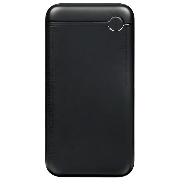 Внешний аккумулятор Olmio P-10 10000mAh 20W PD, QC, LCD, Черный