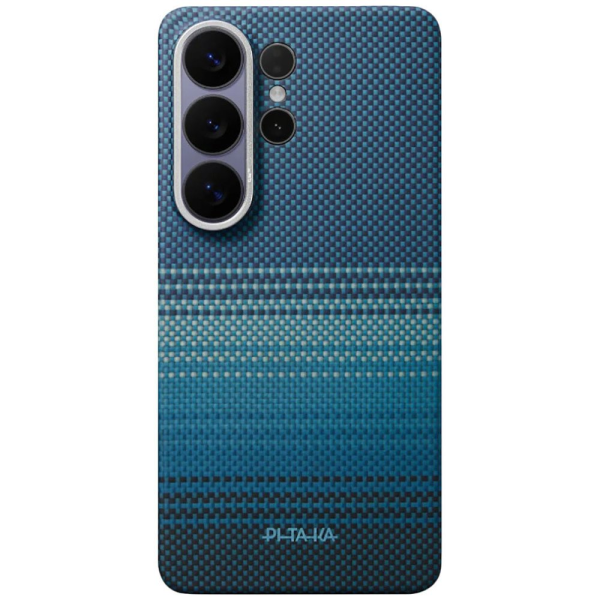 Накладка кевлар Pitaka Ultra-Slim Case для Samsung Galaxy S26 Ultra Moonrise (Синий)