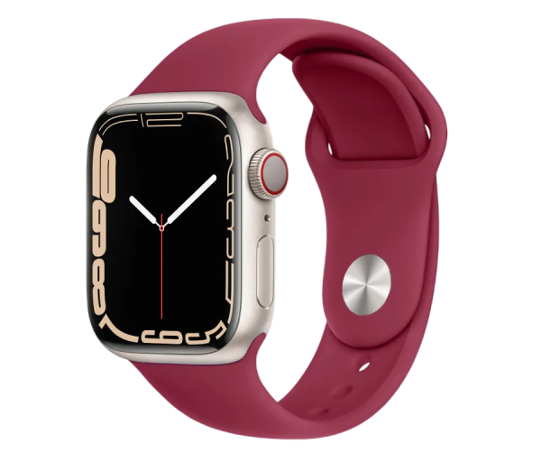 Ремешок для Apple Watch 42/44/45/46/49mm Sport Band Бордовый