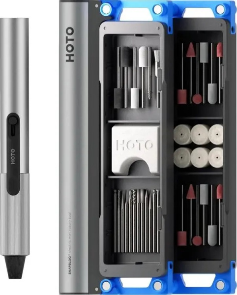 Беспроводная шлифовальная мини машинка-гравер HOTO SNAPBLOQ Electric Mini Rotary Tool Kit
