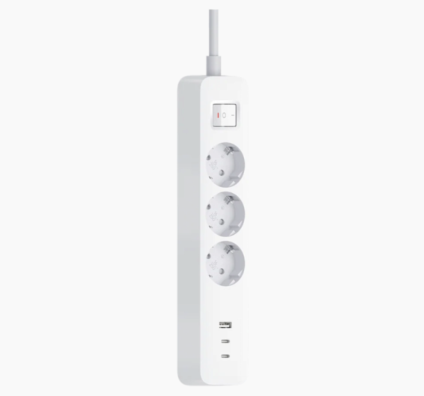 Сетевой фильтр Xiaomi 20W Power Strip (2C1A) White (Белый)