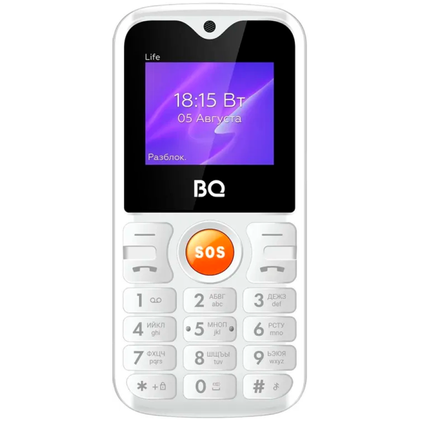 Телефон BQ 1853 Life White (Белый)
