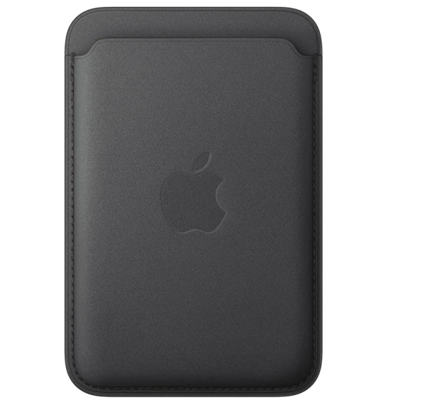 Чехол картхолдер Apple FineWoven Wallet MagSafe Black (MK9L4)