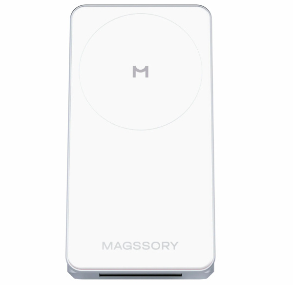 Беспроводная зарядная станция 3 в 1 Magssory Flip Silver (Серебро)