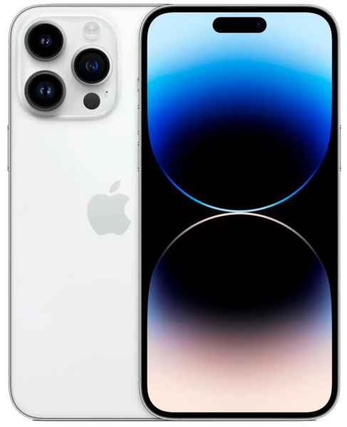 Смартфон Apple iPhone 14 Pro 256GB Silver (Серебристый) SIM+eSIM (CPO)