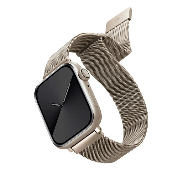 Ремешок Uniq Dante для Apple Watch 40/41/42mm Starlight (Золотой)
