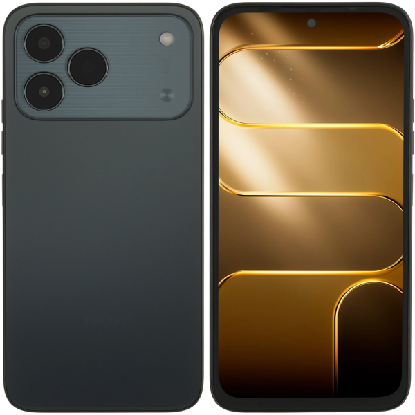 Смартфон Tecno Spark 50 8/128GB Black (Черный)