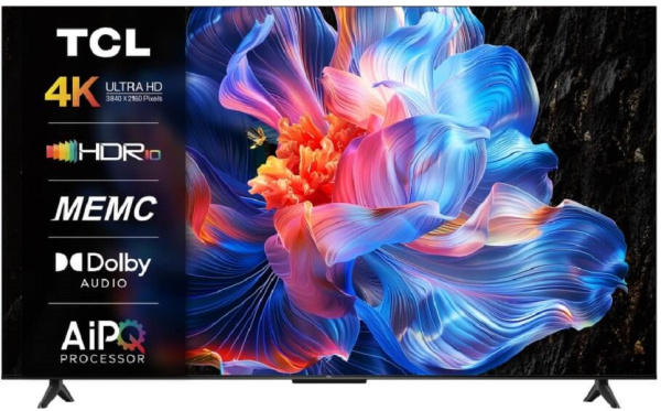 Телевизор TCL LED 55P6K 55" (2025) Black (Черный)