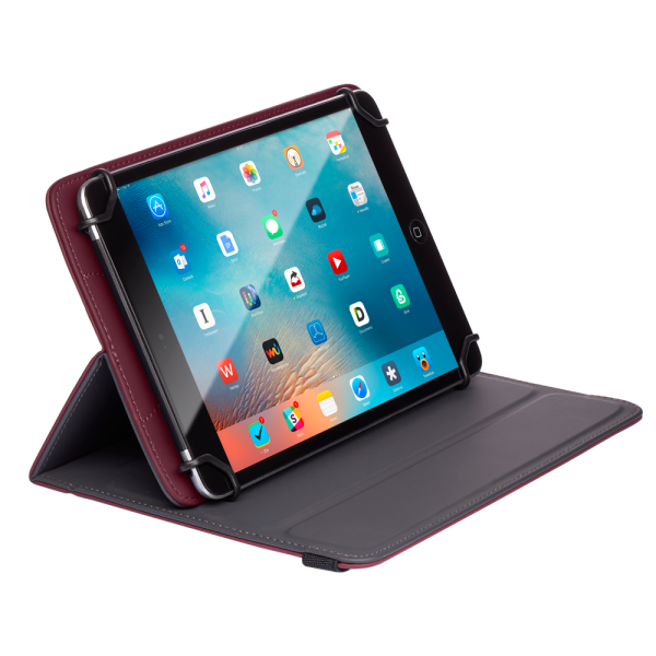 Чехол-книжка Deppa Wallet Stand 8 для планшетов до 8" Бордовый (арт. 84087)