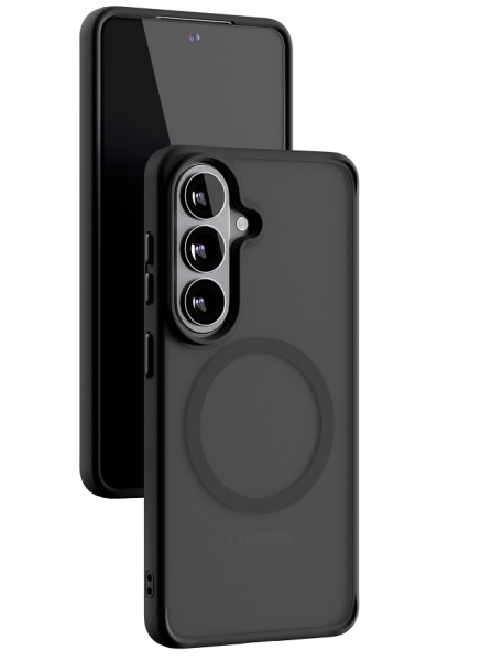 Накладка пластик VLP Lite Bloom Case with MagSafe для Samsung Galaxy S26 Черный