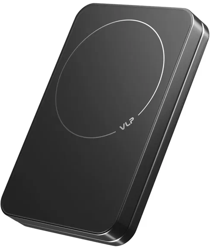 Внешний аккумулятор VLP Diamond Energy Pro MagSafe Qi2 5000mAh Titanium Black (Черный)