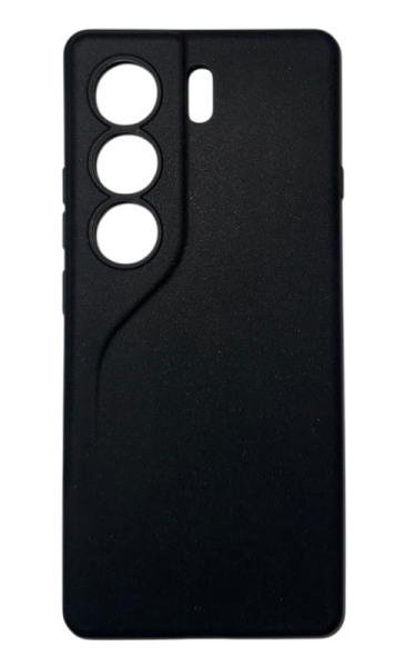 Накладка силикон Borasco для Tecno Camon 40 Pro 4G Черный