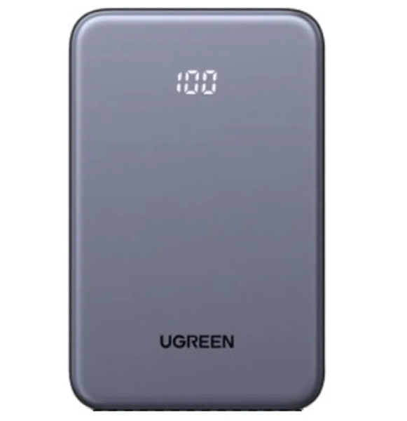 Внешний аккумулятор Ugreen PB507 (75131B) 10000mAh 20W Space Gray (Серый)