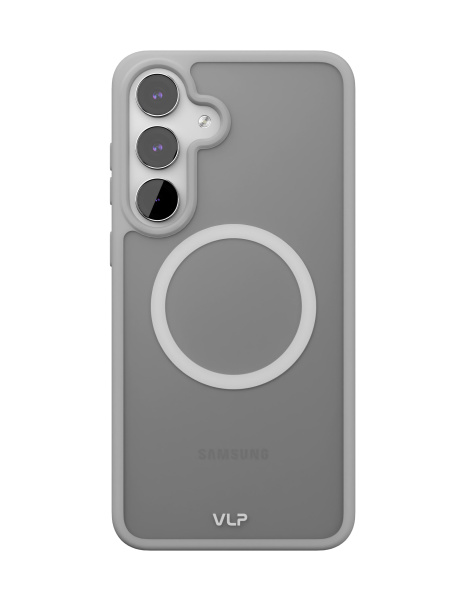 Накладка силикон VLP Moon Case with MagSafe для Samsung Galaxy S25 FE Gray (Серый)
