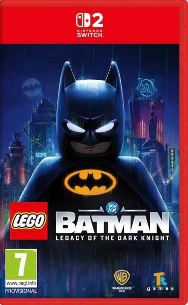 Игра LEGO Batman Legacy of the Dark Knight для Nintendo Switch 2 (Русские субтитры)
