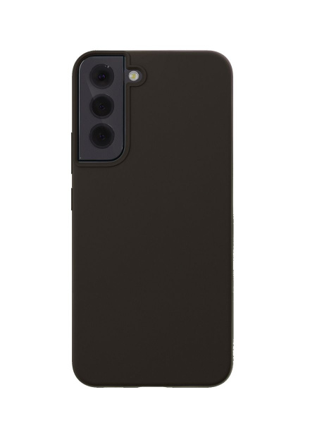 Накладка силикон VLP Liquid Silicone Case Antistatic Soft Touch для Samsung Galaxy S22+ Black