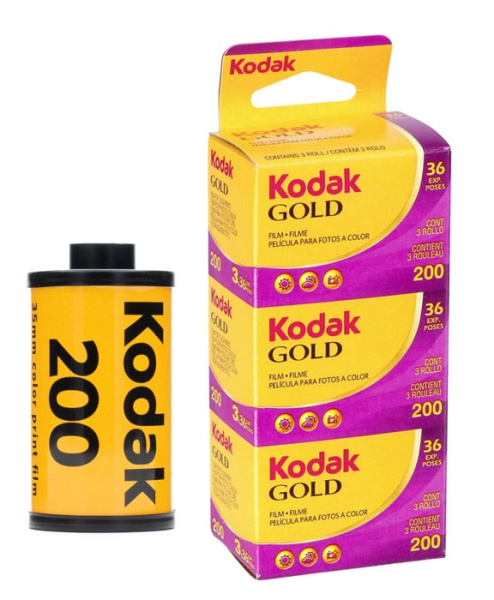 Фотопленка Kodak Gold 200 135/36 3Pack цветная