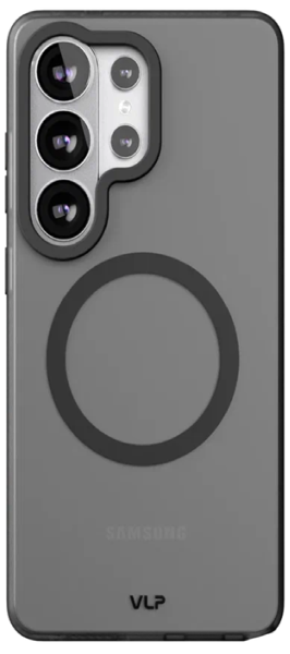 Накладка силикон VLP Moon Case with MagSafe для Samsung Galaxy S26 Ultra Black (Черный)