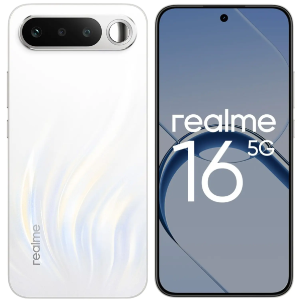 Смартфон Realme 16 5G 8/256GB Air White (Белый) (RU)