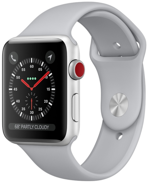 Ремешок для Apple Watch 42/44/45/49mm Sport Band Gray