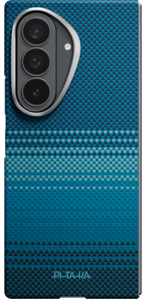 Накладка кевлар Pitaka Ultra-Slim Case для Samsung Galaxy Z Fold8 Ultra Blue (Синий)