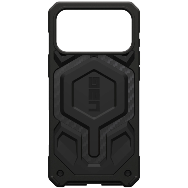 Накладка UAG Monarch Pro MagSafe для Apple iPhone 17 Pro Черный карбон