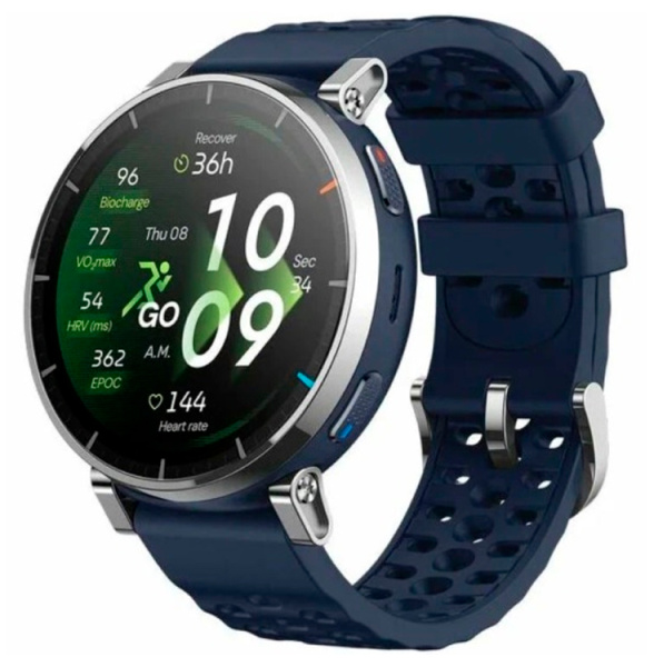 Часы Amazfit Active 3 Premium 45mm Atlas Blue (Синий)