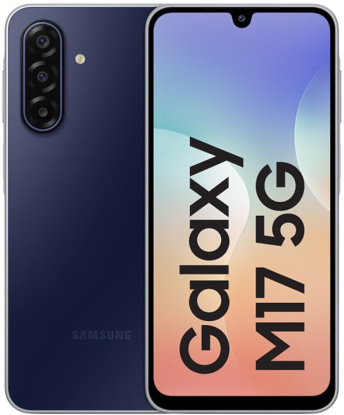 Смартфон Samsung Galaxy M17 5G 8/128GB SM-M176 Sapphire Black (Сапфирово-Черный)