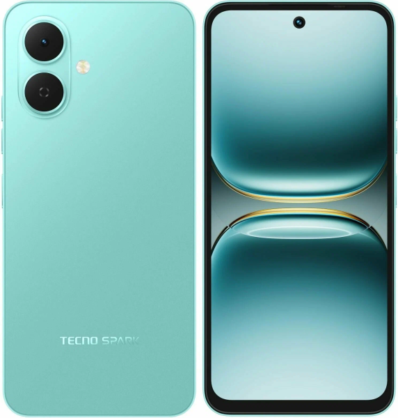 Смартфон Tecno Spark Go 2 4/128GB Turquoise Green (Бирюзово-зеленый)