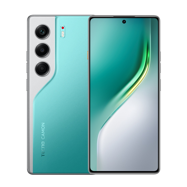 Смартфон Tecno Camon 40 8/256GB Emerald Lake Green (Зеленый)