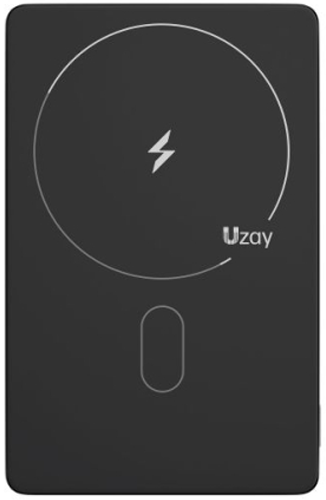 Внешний аккумулятор Uzay Slim Powerbank 5000mAh Black (Черный)