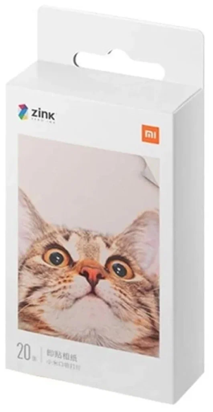 Бумага для фотопринтера Xiaomi Mi Portable Photo Printer Paper (20шт)
