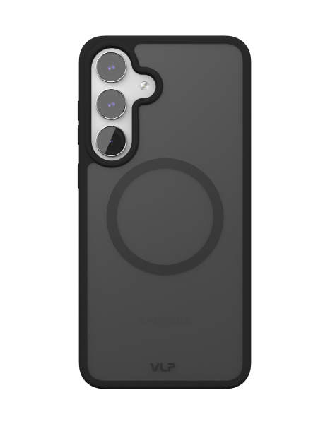 Накладка силикон VLP Moon Case with MagSafe для Samsung Galaxy S25 FE Black (Черный)