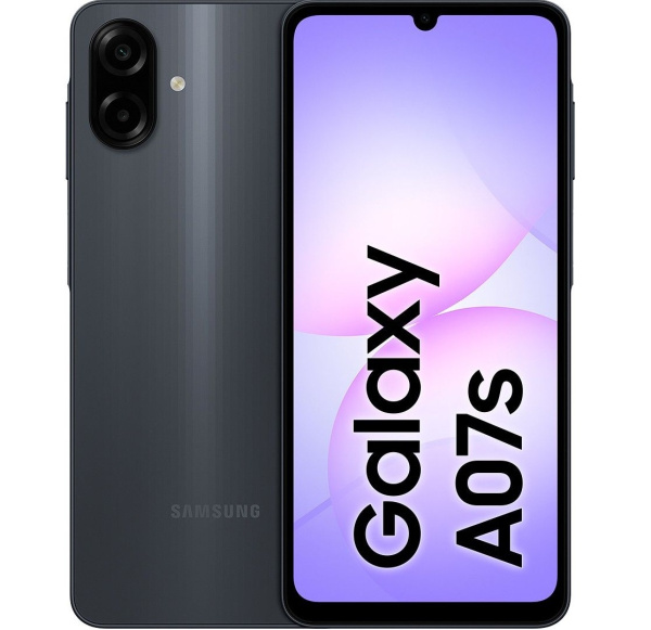 Смартфон Samsung Galaxy A07s 4/64GB (SM-A077) Black (Черный)