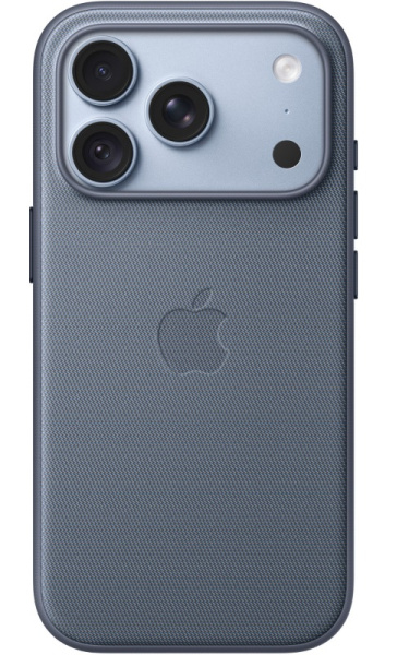 Накладка Apple TechWoven Case для iPhone 18 Pro Max Chambray Blue (MKDR4)
