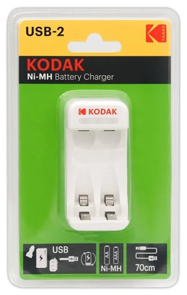 Зарядное устройство Kodak C8001B для аккумуляторных батареек АА/ААА