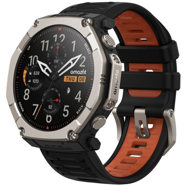 Часы Amazfit T-Rex Ultra 2 38mm Black Magma (Черный)