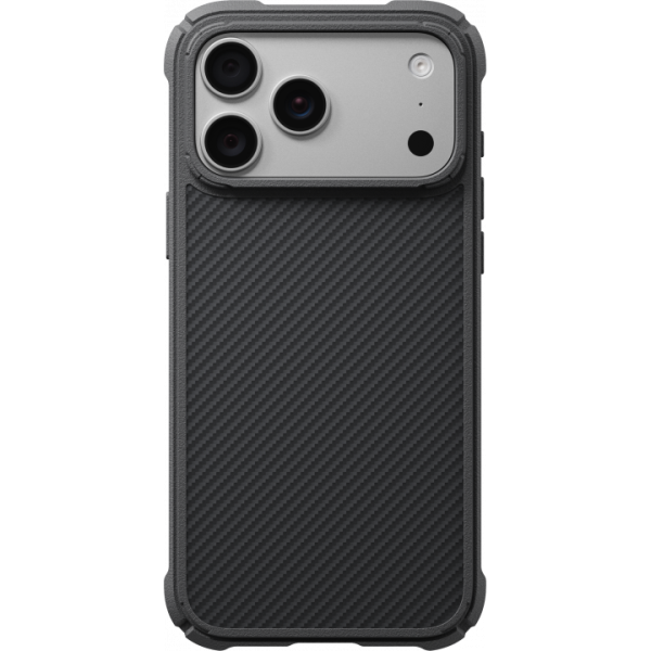 Накладка кевлар Pitaka Military-Grade Protective Case для Apple iPhone 18 Pro Black/Grey (Черный)
