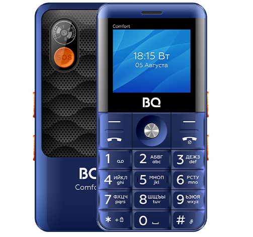 Телефон BQ 2006 Comfort Dual Sim Blue (Синий)