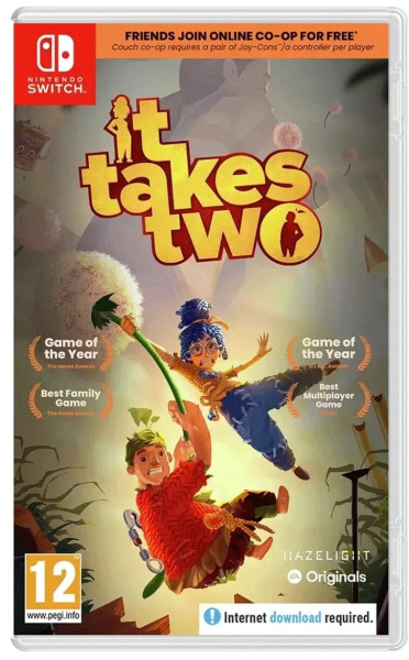 Игра It Takes Two: для Nintendo Switch 2 (Русские субтитры)