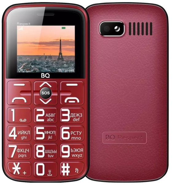 Телефон BQ 1851 Respect Red (Красный)