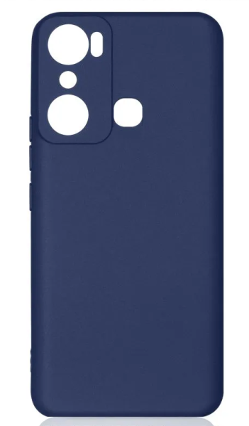 Накладка силикон DF для Infinix Hot 20i Blue