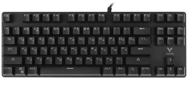Проводная клавиатура Rapoo V500ALLOY Черный