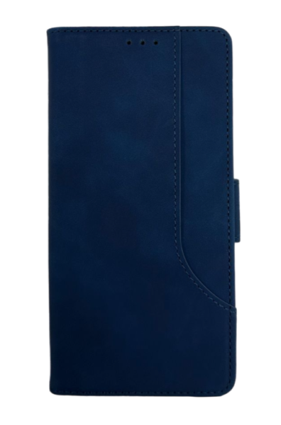 Чехол-книжка Premium для Samsung Galaxy S26 Ultra Синий (боковая)