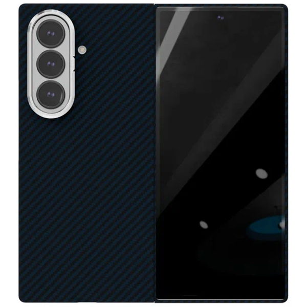 Накладка VLP Kevlar Case with MagSafe для Samsung Galaxy Z Fold8 Ultra Dark Blue (Черный)