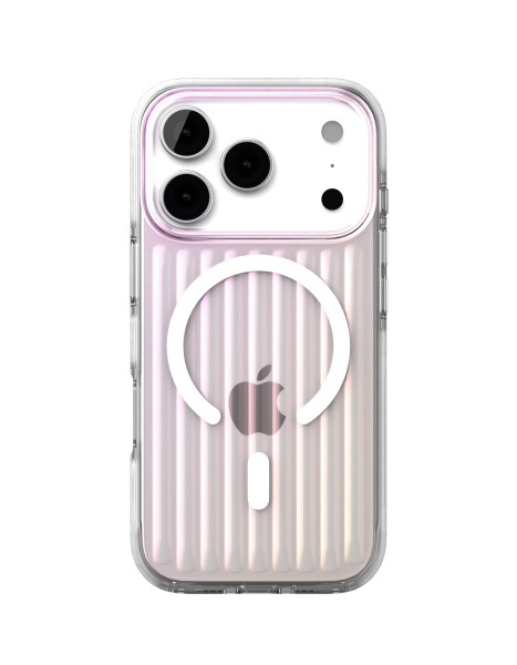 Накладка силикон VLP Pulse Case with MagSafe для Apple iPhone 17 Pro Перламутровый