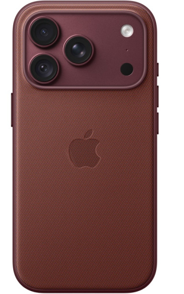 Накладка Apple TechWoven Case для iPhone 18 Pro Max Burgundy (MKDM4)