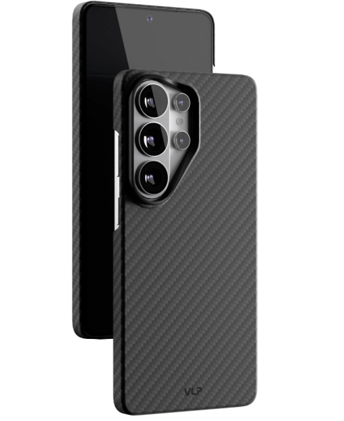 Накладка кевлар VLP Kevlar Case with MagSafe для Samsung Galaxy S26 Ultra Black (Черный)