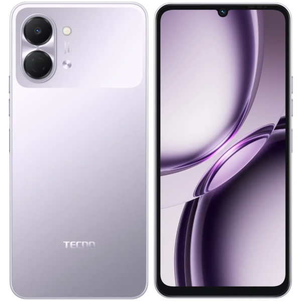 Смартфон Tecno Spark Go 3 4/128GB Aurora Purple (Фиолетовый)